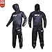 DEFY Heavy Duty Sauna Suit for Weight Loss Full Body Wrap Hoodie Men Women Anti-Rip Sweat suit Gym Workout Exercise Gear