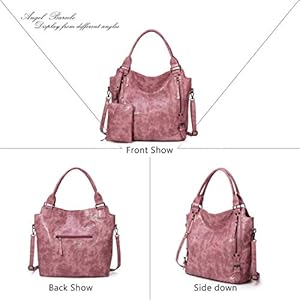 soft leather handbags amazon