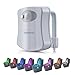 Toilet Night Light, Chunuo Motion Activated Bathroom Toilet Bowl Light, 8 Colors Changing LED Sensor Night Lamp for Any Toilet