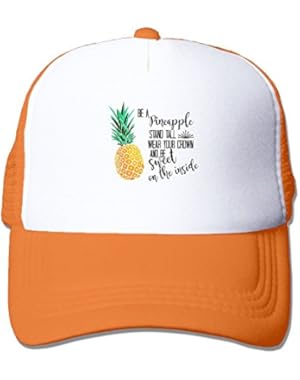 Pineapple Unisex Mesh Hat Adjustable Sports Baseball Cap