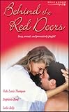 Front cover for the book Behind the Red Doors (Heaven Scent / Diamond Mine / Sheer Delights) by Vicki Lewis Thompson