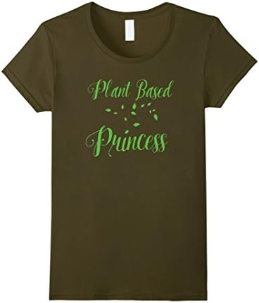 Women's Plant Based Princess T-shirt XL Olive