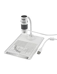 Carson eFlex 75 x 300 x ampliación efectiva (sobre la base de un 21" monitor) con luz LED microscopio digital USB (con soporte flexible y base (mm 840)