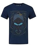 Official Halo 5 Locke HUD Helmet Boy's T-Shirt (12-13 Years)