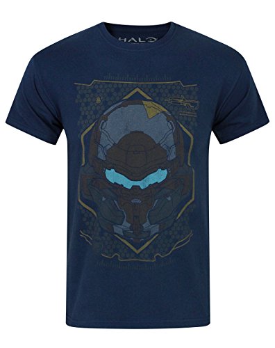 Official Halo 5 Locke HUD Helmet Boy's T-Shirt (12-13 Years)
