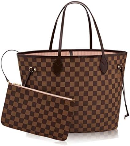 Lotwxa Neverfull Style Designer Woman Organizer Handbag Monogram Tote Shoulder