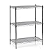 Furinno WS15001 Wayar Heavy Duty Wire Shelving System, 3-Tier, Chrome