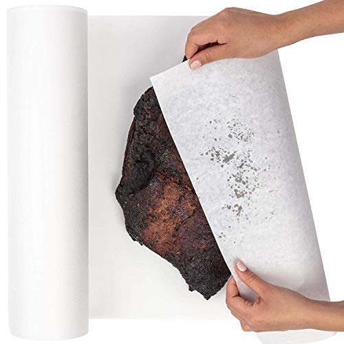 White Butcher Paper Roll 24 Inches by 200 Feet (2400 Inches) - USA Made, Fda Approved - Butcher Paper for Smoking Meat, BBQ Butcher Paper, White Wrapping Paper