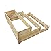 Greenes Fence Best Value 3-Tier Cedar Raised Garden Bed Planter 48