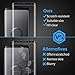 Basesailor Galaxy S9 Plus Screen Protector (2 Packs), Anti-Scratch, HD Clear, Case Friendly 3D Curved Protective Tempered Glass Compatible Samsung Galaxy S9 Plus (Not Galaxy S9) (Black)