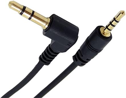 Ledhill Bose Quiet Comfort 3 Headphone 2.5-mm 4-pole to 3.5-mm Replacement Stereo Audio Cable