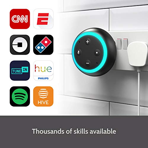 Ellipsis Smart Speaker, Plug-in Smart Speaker with Amazon Alexa, Smart Home Control Device