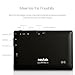 NeuTab 7'' Quad Core Android 5.1 Lollipop 1GB RAM 8GB Nand Flash Tablet PC,, Wide View IPS Display 1024x600 Bluetooth Dual Camera, 1 year warranty FCC Certified (Black)