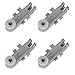 KONDUONE Ultra Durable 4-Pack of WP8268743 8268743 Upper Rack Wheel Replacement for KitchenAid Whirlpool Dishwasher -Replaces AP6012252, PS11745459, 830899, WP8268743VP Dishwasher Upper Rack Roller