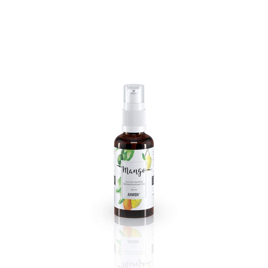 ANWEN Oil for medium porosity hair.