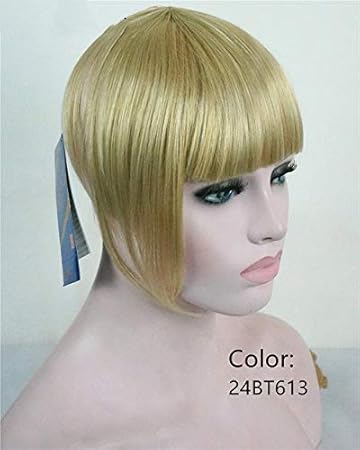 Amazon Com Strong Beauty Synthetic Women Short Blonde Brown