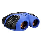 Dreamingbox Toys for 4-5 Year Old Boys, Binoculars for Children, TOG Gift 8x21 Compact Telescope to Wildlife & Theater Hunter Optical Zoom Gifts for 4-10 Years Old Boy Blue TG02