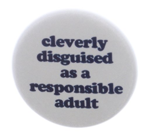 A&T Designs - Cleverly disguised as a responsible adult 1.25