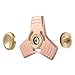 DaLanZom Fidget Spinner Toy Made of Titanium Alloy Ceramic Bearing 3+ Minutes Spinning Time High-Speed EDC Focus Toy for Killing Time (Rose Gold)