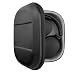Geekria UltraShell Case for Skullcandy Hesh 3 Wireless Over-Ear Headphone, Skullcandy Riff Wireless Headphones - Replacement Protective Hard Shell Travel Carrying Bag with Room for Parts (Black PU)