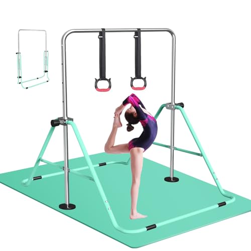 Gymnastikstange Kinder Reckstange Indoor Outdoor Faltbar Höhenverstellbar