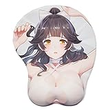 Azur Lane Takao HD Anime Mouse Pads with Wrist Rest