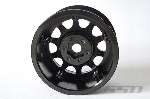 SSD RC 2.2" D Hole PL Wheels (Black) (2)