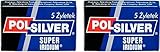 Polsilver Super Iridium Double Edge Safety Razor Blades, 10 blades (5x2)