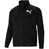 PUMA Mens 2.0 Contrast Jacket, Black/White, Medium US