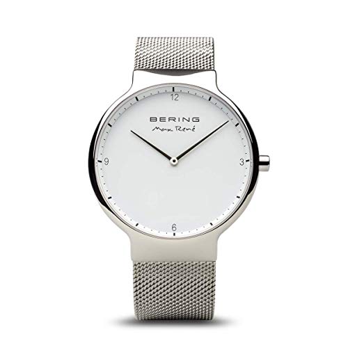 BERING-Time-Mens-Slim-Watch-15540-004-40MM-Case-Max-Ren-Collection-Stainless-Steel-Strap-Scratch-Resistant-Sapphire-Crystal-Minimalistic-Designed-in-Denmark