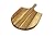 Heritage Acacia Wood Pizza Peel, luxury paddle for baking homemade pizza and bread, Great for cheese board, platter, charcuterie boarda