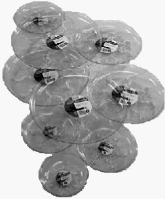 Gilbert & Bennett SP14 California Plastic Saucer Plus, 14-Inch