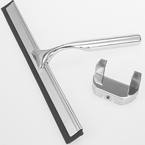 Best Shower Window Squeegee, Heavy Duty 10" Stainless Steel Bathroom