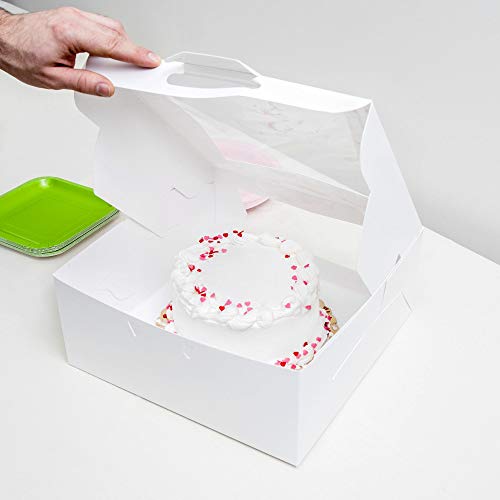 Cake Boxes 12 X 12 X 5 And Cake Boards 12 Inch Cake Box And Cake Board Set Bakery Box With