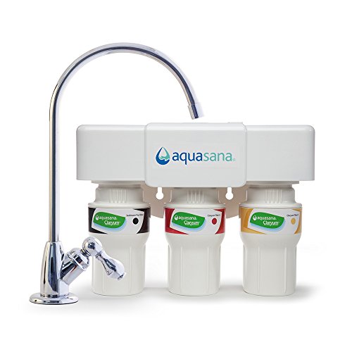 Aquasana 3Stage Under Sink Water Filter System Kitchen Counter