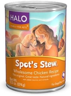 Spot's Stew Wholesome Chicken Wet Dog Food Size: 13.2-oz, case of 12