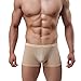YiZYiF Men's See Through Underwear Boxer Shorts Smooth Bikini Swimwear