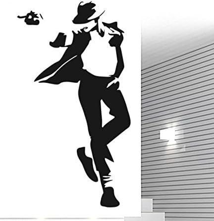 budhasuite Sticker Michael Jackson 2. (Approx. 95 x 60 cm) Black.