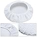 COOCHEER Car Polisher Bonnet Pads (9 to 10 Inch) Max Waxer Pads for Most Car Handheld Polishers Pack of 4