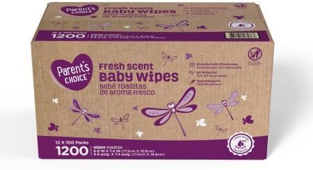 parents choice wipes 1200