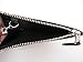 COACH F16107 MINI SKINNY ID BADGE KEY RING CASE Black Smoke/ Black