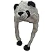 Animal Hats Plush for Kids - 'Assorted Hat-imals Critter Cap Cold Weather Winter Hat (Panda)