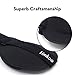 kimkoo 3D Sleep Mask-Contoured & Comfortable Eye Mask for Sleeping with Adjustable Strap&with Ear Plugs and Carry Pouch for Traveling,Blindfold&Eye Cover