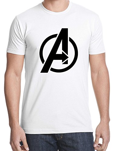Gilden avengers t-shirts - different colors (large, white)