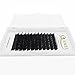 QUEWEL Eyelash Extension Supplies 0.07 C Curl Mix-8-14mm Classic Individual Lash Extensions|Optinal 0.03/0.05/0.07/0.10/0.15/0.20 C/D Single 8-25mm Mix 8-14mm 15-20mm 20-25mm|(0.07 C MIX-8-14mm)