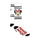 Disney Minnie Mouse Womens 2 pack Socks (9-11 (Shoe: 4-10), Knee High Grey/White)
