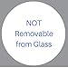 Robbins Aria Screen Door Sticker Decals – 4 Inches - 2 PER Pack