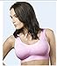 Genie Bra Twin Pack Color Bras Seamless Super-Soft Colors all Day Comfort (1 Barely Pink & 1 Powder Blue) Twin Pack.