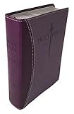 KJVER Sword Study Bible/Personal Size Large Print-Dark Purple/Light Purple Ultrasoft
