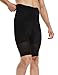 Haseil Men's Body Shaper Tummy Control Slimming Hi-Waist Stretch Shapewear Shorts, Black, X-Large